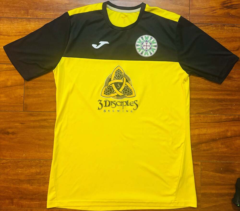 Joma 3 Disciples Brewing Santa Rosa Highlanders Soccer Jersey Size L